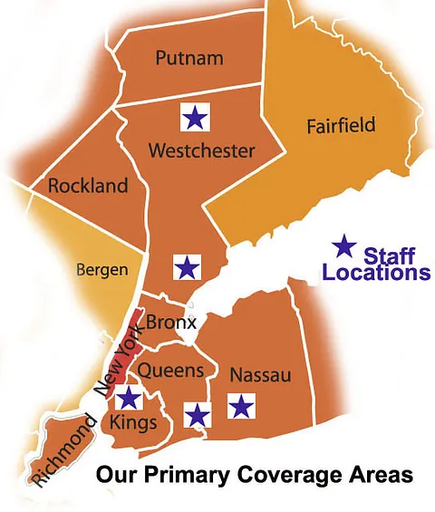 Our Primary coverage area